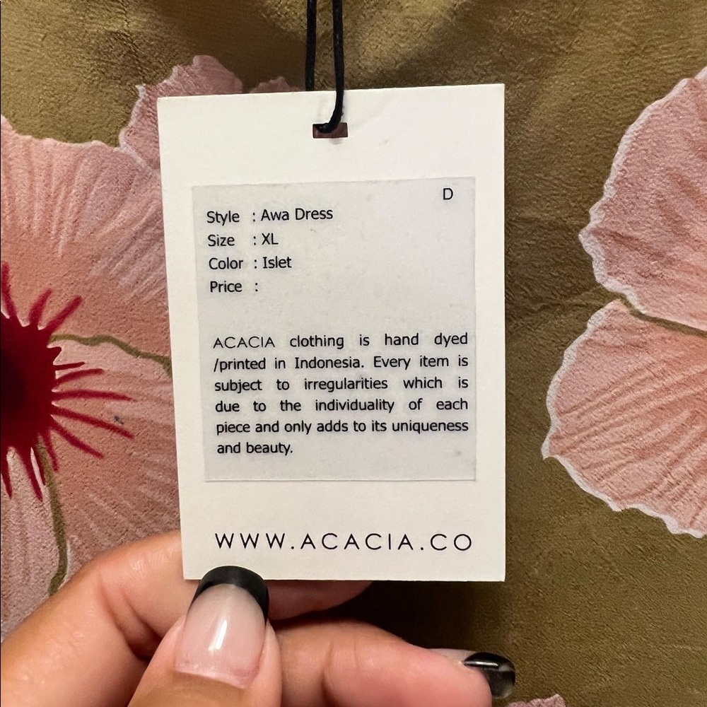Acacia islet awa dress